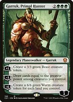 Garruk, Primal Hunter (C21-190) - Commander 2021