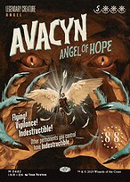 Avacyn, Angel of Hope (Showcase) (INR-482) - Innistrad Remastered: (Showcase) (Borderless)