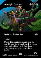 Lotuslight Dancers (Borderless) (TDM-363) - Tarkir: Dragonstorm: (Showcase)