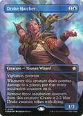 Drake Hatcher (Borderless) (Mana Foil) (FDN-374) - Foundations Foil