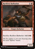 Reckless Barbarian (LIST-CLB-193) - The List