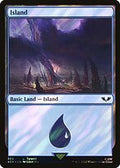 Island (309) (Surge Foil) (40K-309) - Warhammer 40,000 Commander Foil