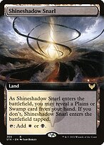 Shineshadow Snarl (Extended Art) (STX-364) - Strixhaven: School of Mages: (Extended Art) Foil