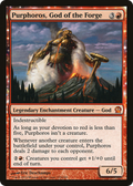 Purphoros, God of the Forge (THS-135) - Theros: (enchantment)