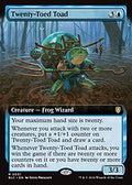 Twenty-Toed Toad (Extended Art) (BLC-051) - Bloomburrow Commander: (Extended Art)