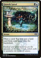 Growth Spiral (RNA-178) - Ravnica Allegiance Foil