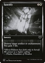 Sanctify (DBL-300) - Innistrad: Double Feature Foil
