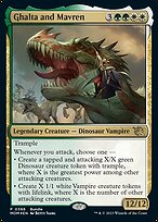 Ghalta and Mavren (MOM Bundle) (UMP-386) - March of the Machine Foil