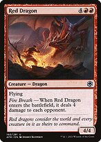 Red Dragon (AFR-160) - Adventures in the Forgotten Realms Foil