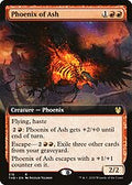 Phoenix of Ash (Extended Art) (THB-319) - Theros Beyond Death: (Extended Art) Foil