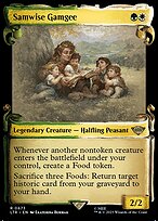Samwise Gamgee (Showcase Scrolls) (LTR-673) - The Lord of the Rings: Tales of Middle-earth: (Showcase) Foil