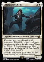 Sarah Jane Smith (Surge Foil) (WHO-611) - Doctor Who Foil