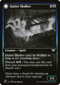 Gutter Skulker (DBL-329) - Innistrad: Double Feature: (Double Faced Transform)