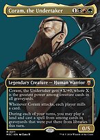 Coram, the Undertaker (Borderless) (M3C-011) - Modern Horizons 3 Commander Foil