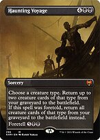 Haunting Voyage (Borderless) (KHM-296) - Kaldheim (Borderless)