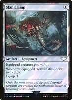 Skullclamp (Surge Foil) (40K-248) - Warhammer 40,000 Commander Foil