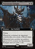 Moonstone Eulogist (Extended Art) (BLC-054) - Bloomburrow Commander: (Extended Art)