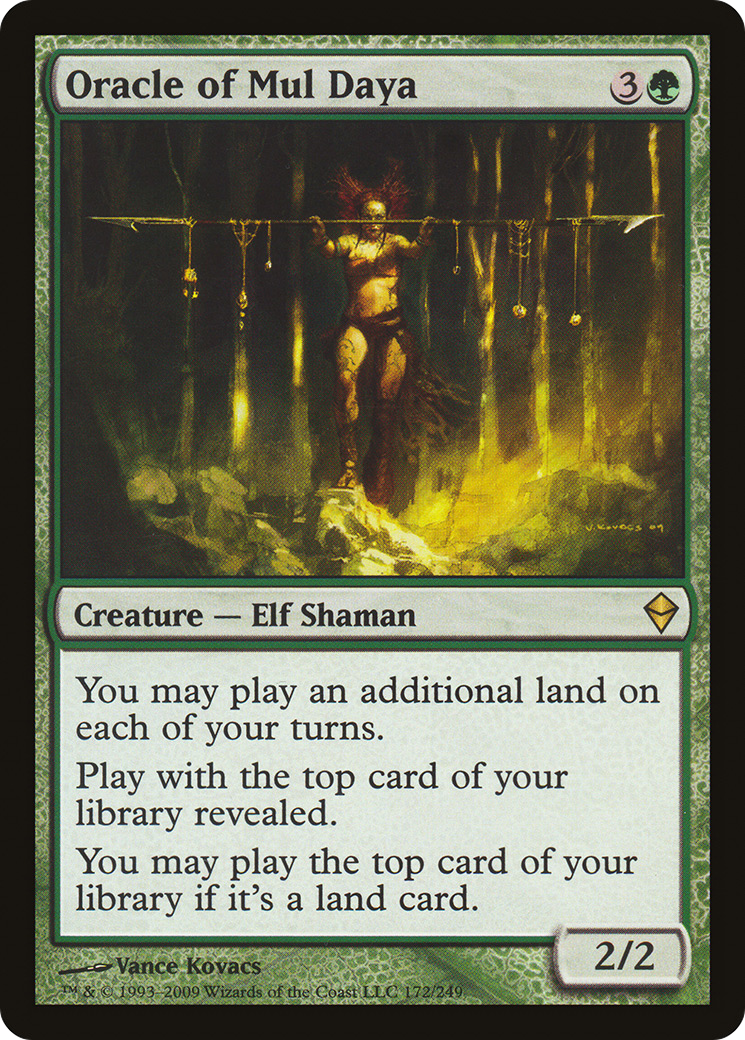 Oracle of Mul Daya (ZEN-172) - Zendikar Foil
