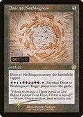Door to Nothingness (Schematic) (Serial Numbered) (BRR-077) - The Brothers' War Retro Artifacts Foil