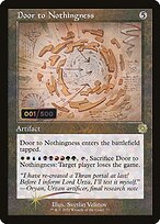Door to Nothingness (Schematic) (Serial Numbered) (BRR-077) - The Brothers' War Retro Artifacts Foil