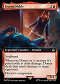 Donna Noble (Extended Art) (Surge Foil) (WHO-973) - Doctor Who: (Extended Art) Foil