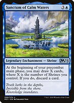 Sanctum of Calm Waters (M21-068) - Core Set 2021 Foil