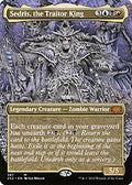 Sedris, the Traitor King (Borderless) (2X2-387) - Double Masters 2022 Foil