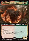 Wildsear, Scouring Maw (Extended Art) (BLC-044) - Bloomburrow Commander: (Extended Art) Foil