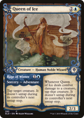 Queen of Ice (Showcase) (ELD-285) - Throne of Eldraine: (Showcase) Foil