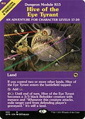 Hive of the Eye Tyrant (Dungeon Module) (AFR-355) - Adventures in the Forgotten Realms: (Showcase) Foil