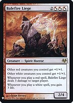 Balefire Liege (LIST-EVE-132) - The List Foil