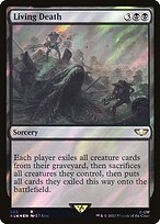 Living Death (Surge Foil) (40K-202) - Warhammer 40,000 Commander Foil