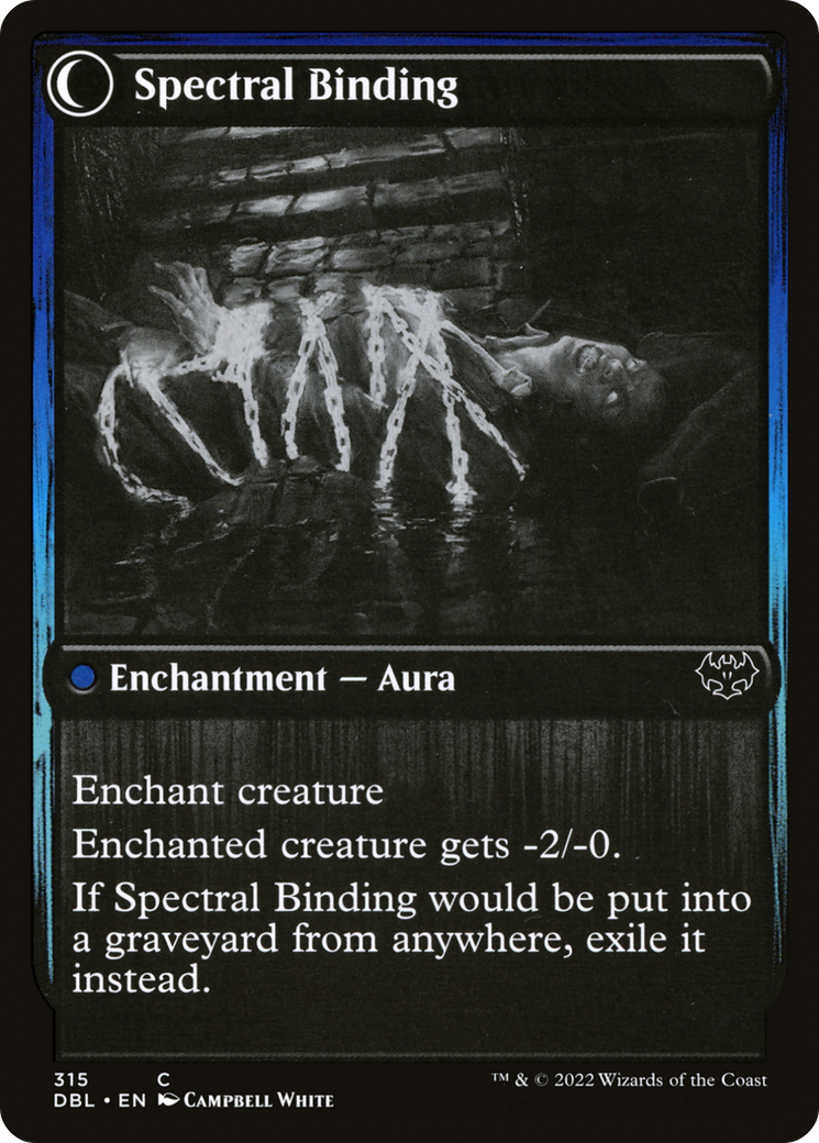 Binding Geist (DBL-315) - Innistrad: Double Feature: (Double Faced Transform) Foil