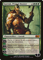Garruk, Primal Hunter (M12-174) - Magic 2012