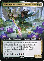Jenson Carthalion, Druid Exile (Extended Art) (DMC-078) - Dominaria United Commander: (Extended Art)