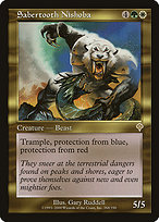 Sabertooth Nishoba (INV-268) - Invasion Foil