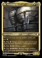 Dr. Madison Li (Display Commander) - Thick Stock (PIP-1066) - Fallout Foil