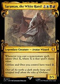 Saruman, the White Hand (Showcase Scrolls) (LTC-477) - Tales of Middle-earth Commander: (Showcase)