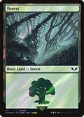 Forest (317) (Surge Foil) (40K-317) - Warhammer 40,000 Commander Foil