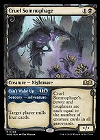 Cruel Somnophage (Showcase) (WOE-286) - Wilds of Eldraine: (Showcase)