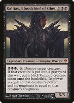 Kalitas, Bloodchief of Ghet (ZEN-099) - Zendikar Foil