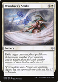 Wanderer's Strike (WAR-038) - War of the Spark Foil