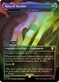 Ring of Barahir - Sword of the Animist (Serial Numbered) (LTC-385) - Tales of Middle-earth Commander / Ring of Barahir (Borderless) Foil