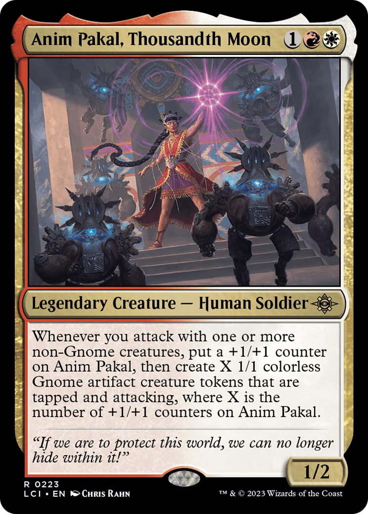 Anim Pakal, Thousandth Moon (LCI-223) - The Lost Caverns of Ixalan