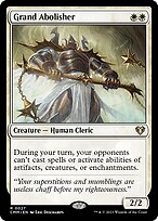 Grand Abolisher (CMM-027) - Commander Masters