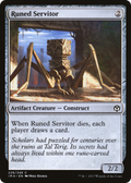 Runed Servitor (IMA-226) - Iconic Masters Foil