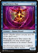 Spellweaver Duo (BBD-042) - Battlebond Foil