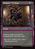 Withering Torment (Showcase) (DSK-313) - Duskmourn: House of Horror: (Showcase) Foil