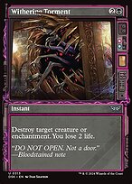 Withering Torment (Showcase) (DSK-313) - Duskmourn: House of Horror: (Showcase)