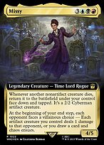 Missy (Extended Art) (Surge Foil) (WHO-1022) - Doctor Who: (Extended Art) Foil